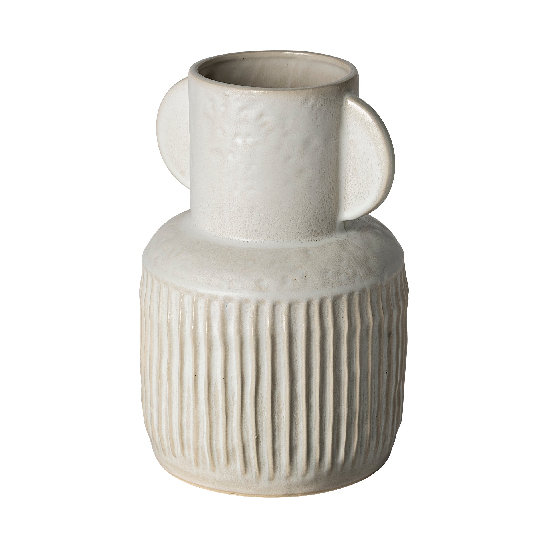 Judy Large Eggshell Ceramic Vase - Central Designs