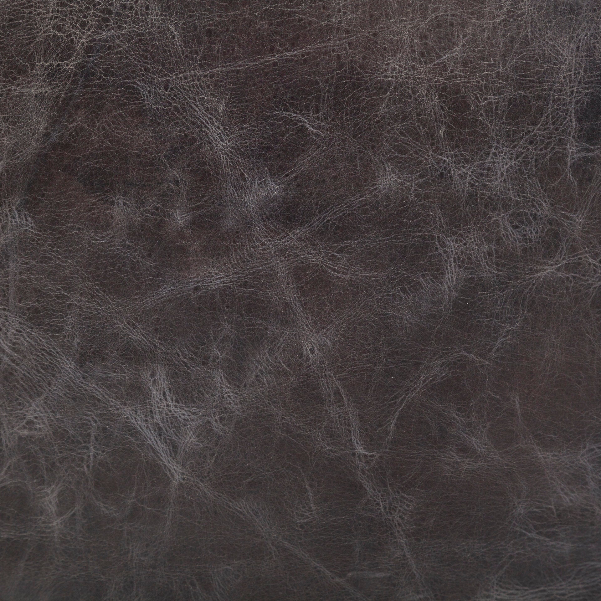 Horner Black Leather Seat w/Metal Frame Dining Chair - Central Designs