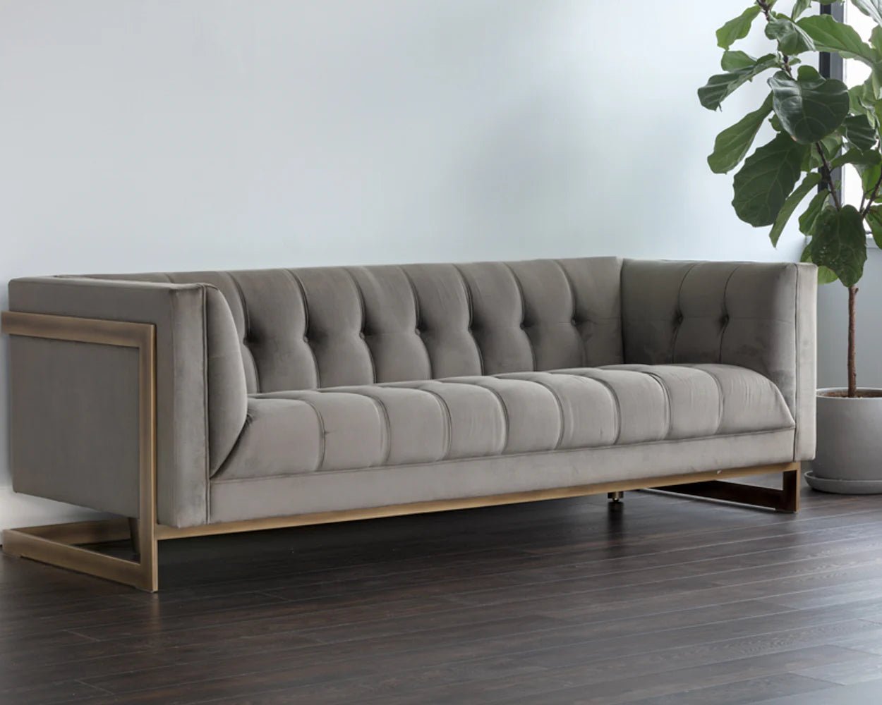Ekon Sofa - Piccolo Pebble - Central Designs