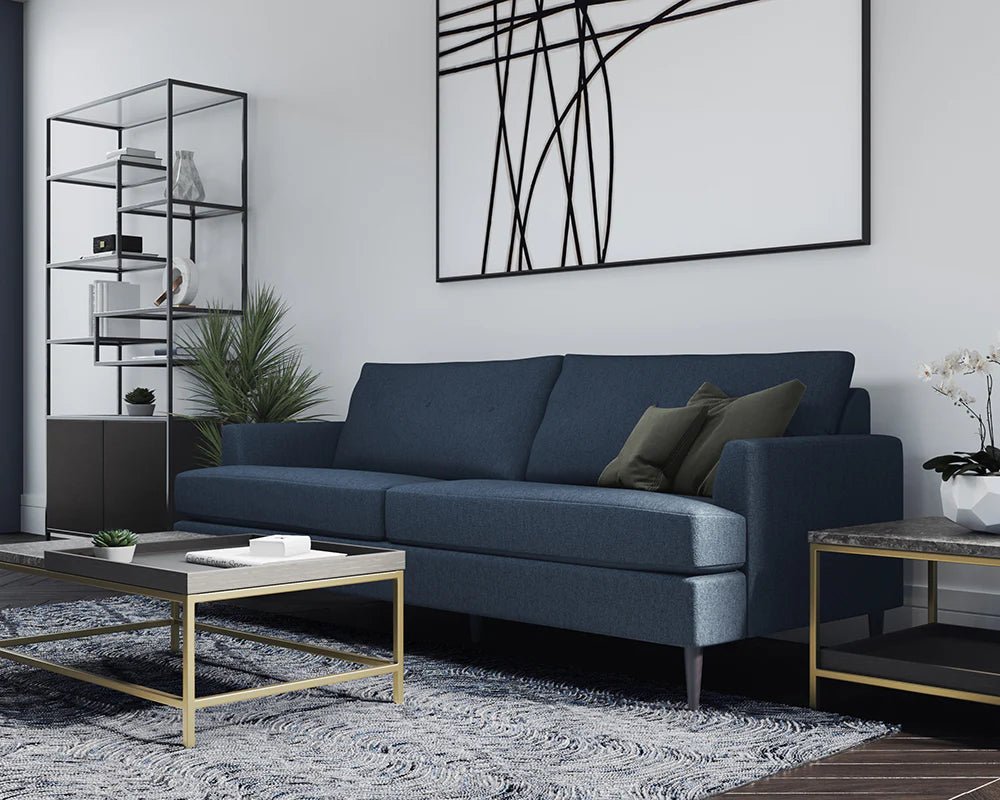 Laurel Sofa - Liv Indigo - Central Designs