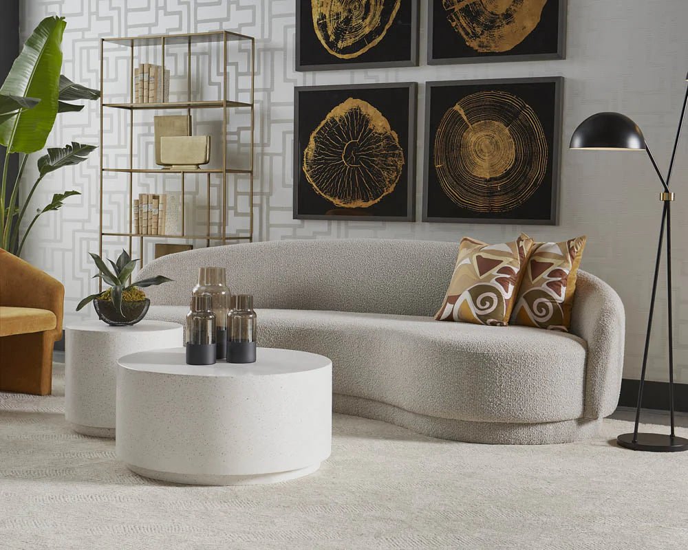 Kendra Sofa - Altro Cappuccino - Central Designs