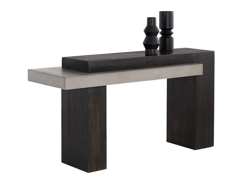 Herriot Console Table - Dark Brown - Central Designs