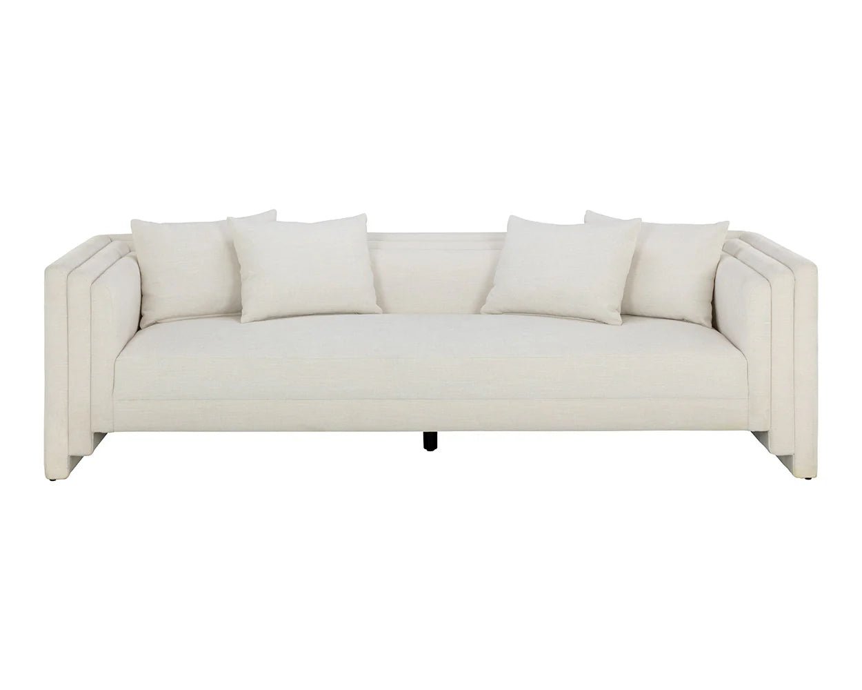 Kira Sofa - Heather Ivory Tweed - Central Designs