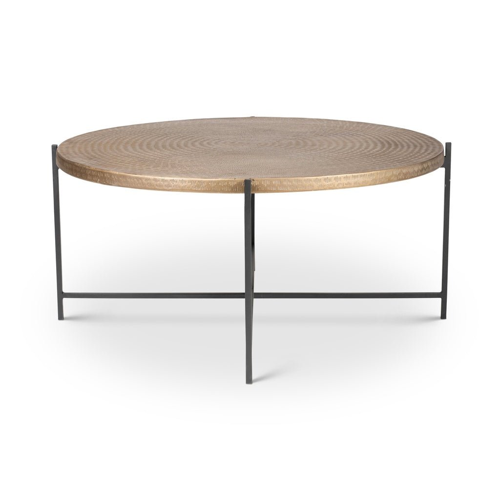 Elements - Navi - Coffee Table - Antique Brass - Central Designs