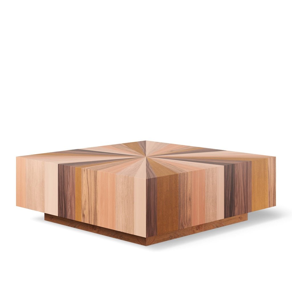 IE Series - Sun Coffee Table - Mixed Wood - Central Designs