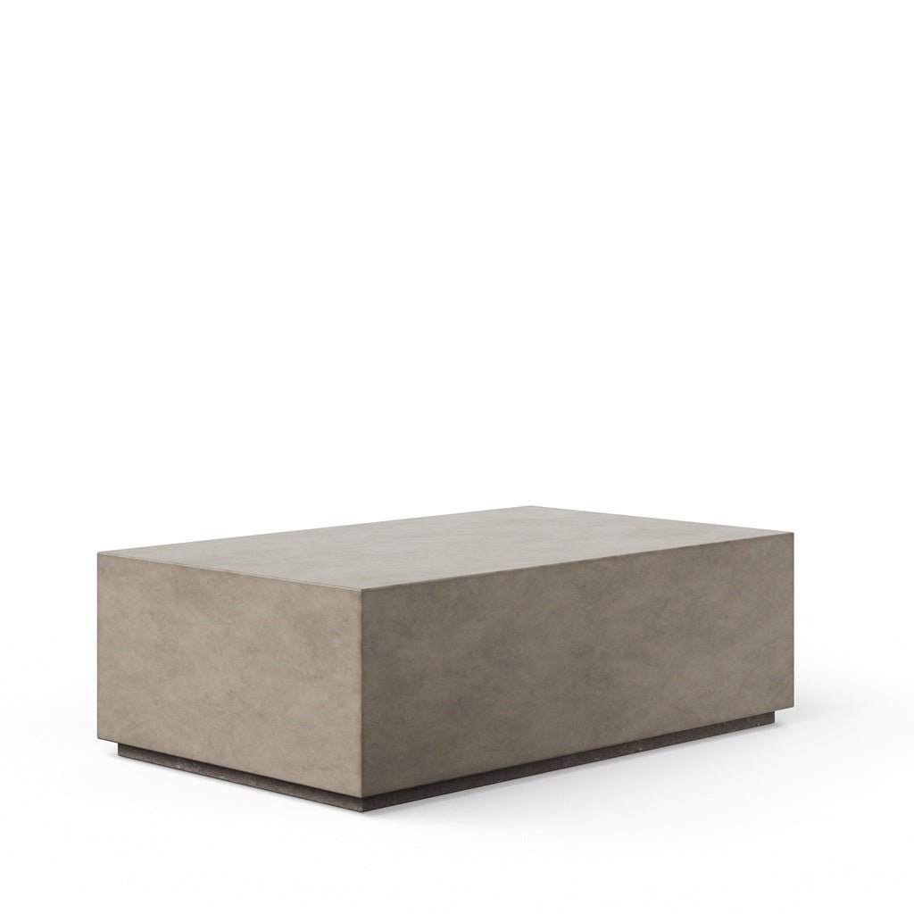 Mixx - Bloc Rectangular Coffee Table - Dark Grey - Central Designs