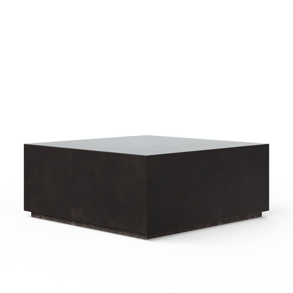 Mixx - Bloc Square Coffee Table - 39.5" - Lava - Central Designs