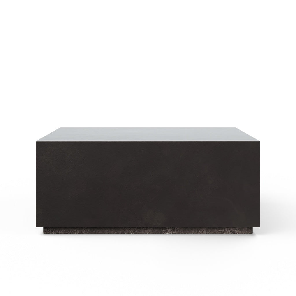 Mixx - Bloc Square Coffee Table - 39.5" - Lava - Central Designs