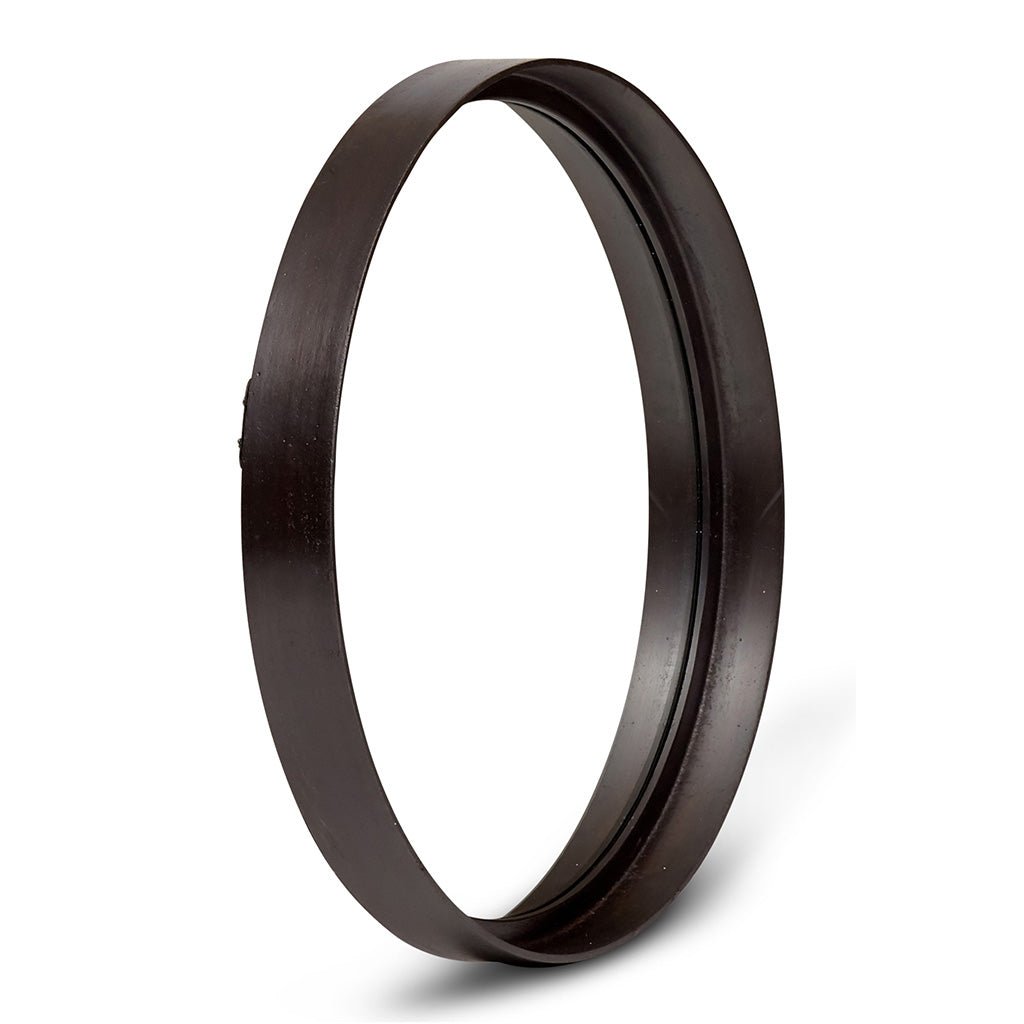 Elements - Samar Round Mirror - 39"Dia. - Raw Bronze - Central Designs