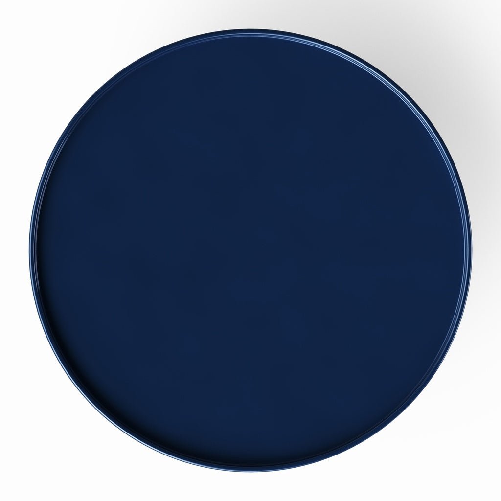 Eclat - Sofia Enamel Coffee Table - Navy - Central Designs