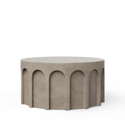 Mixx - Atlas Round Coffee Table - Dark Grey - Central Designs