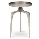 Elements - Vinya End Table - Vintage Silver - Central Designs