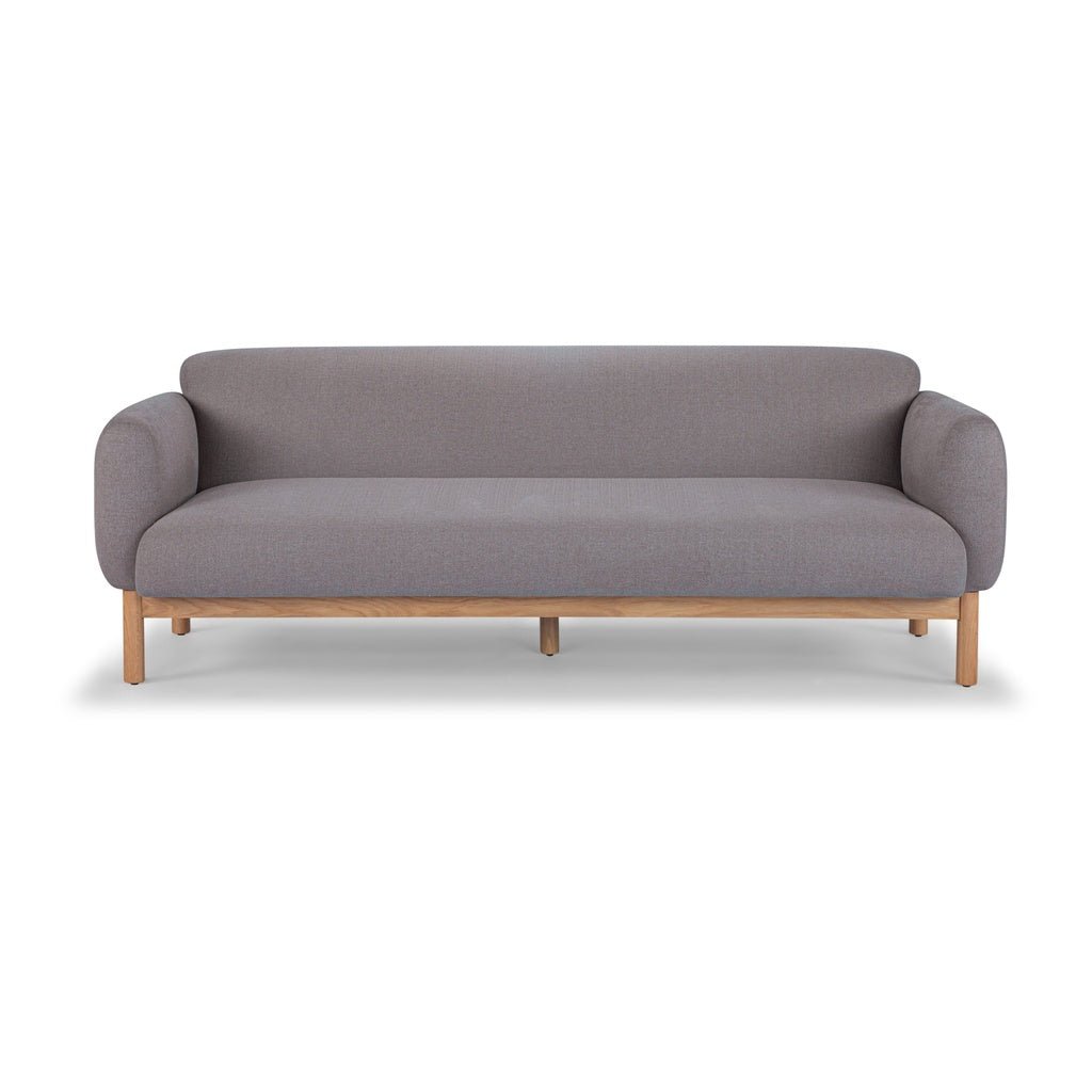 Metro - Tulum 3 Seater Sofa - Dark Brown - Central Designs