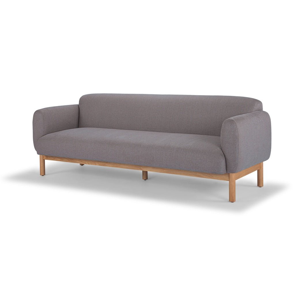 Metro - Tulum 3 Seater Sofa - Dark Brown - Central Designs