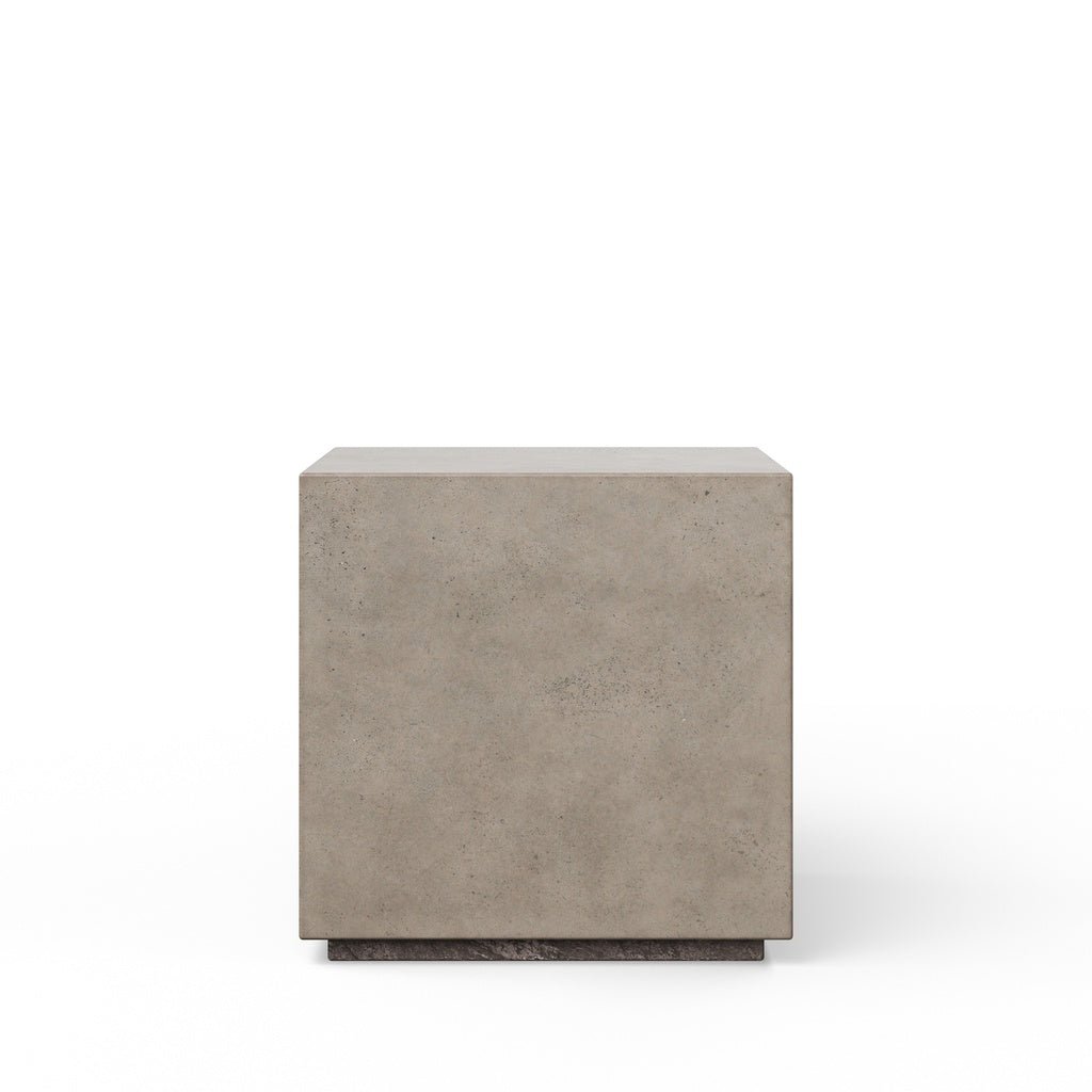 Mixx - Bloc End Table - Dark Grey - Central Designs