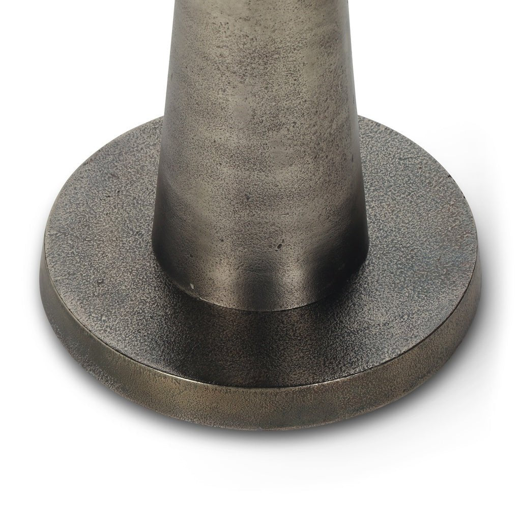 Elements - Clark - End Table - Antique Nickel - Central Designs