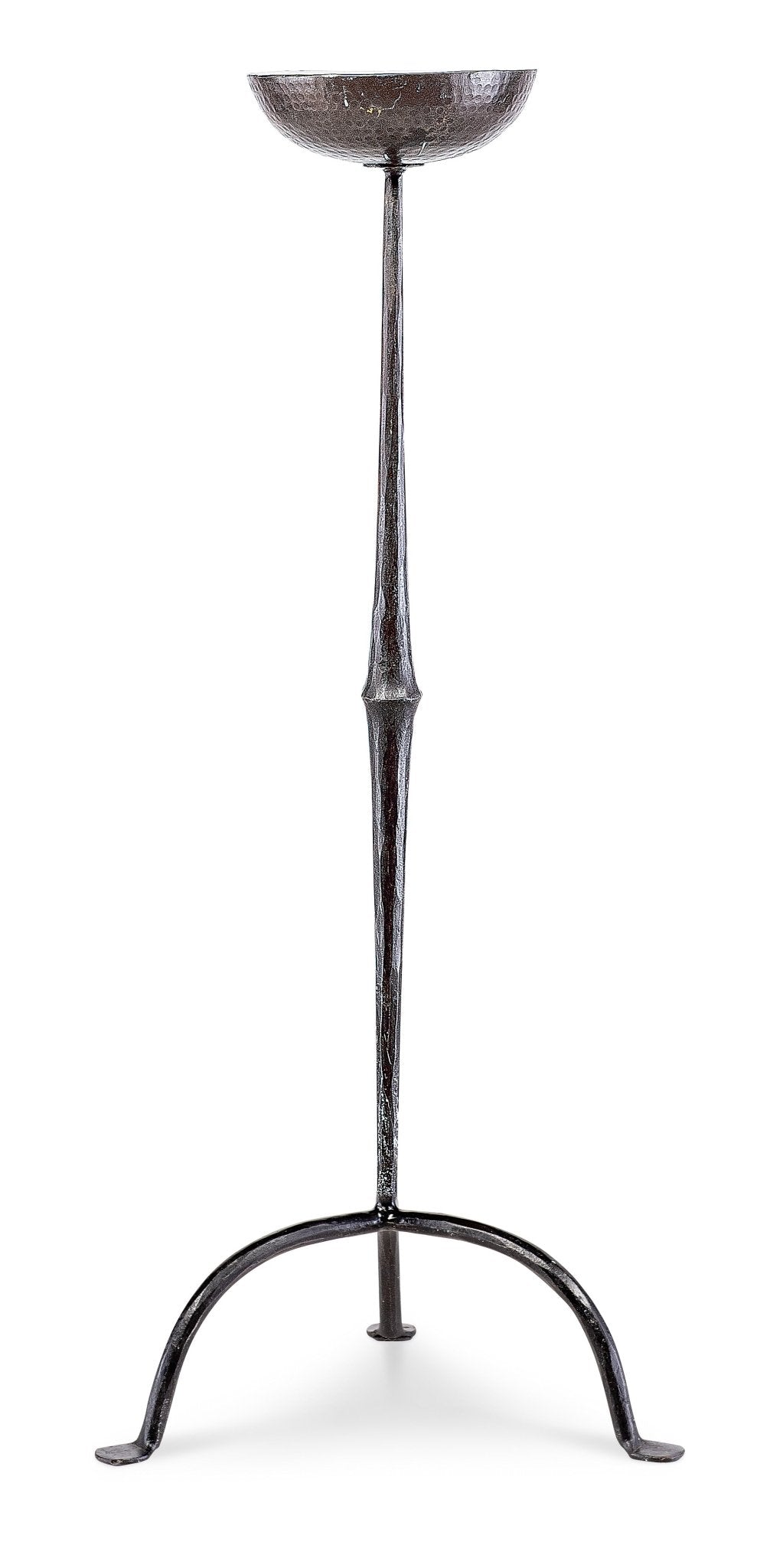 Hand Hammered Iron Lorenzon Candle Stand - Small - Central Designs