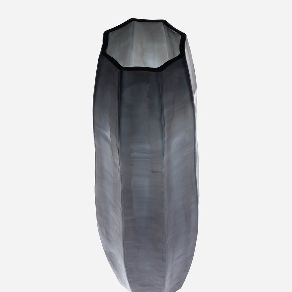 Loire Indigo Glass Vase - Tall - Central Designs