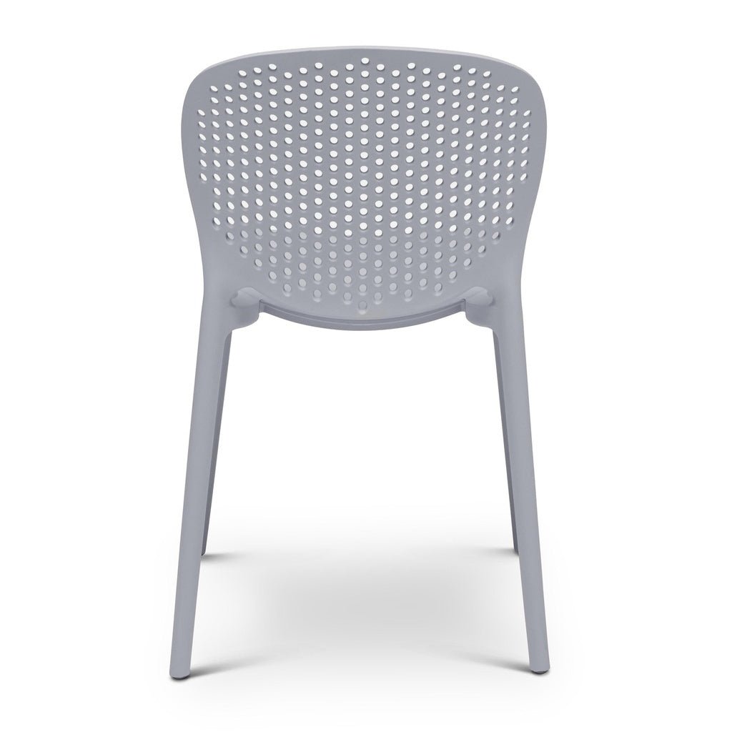 Metro - Bailey Side Chair - Set of 4 - Light Grey Seat - Central Designs