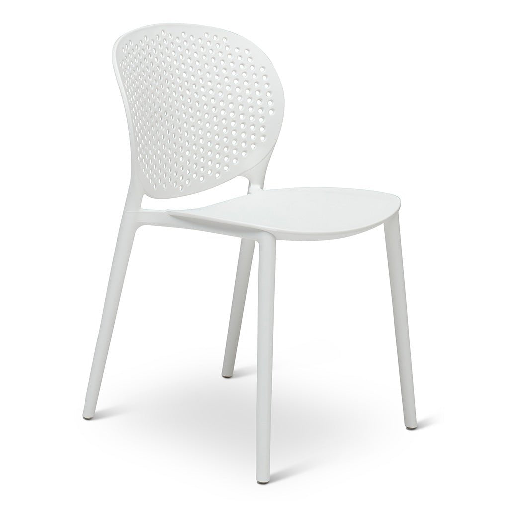 Metro - Bailey Side Chair - Set of 4 - White Seat - Central Designs