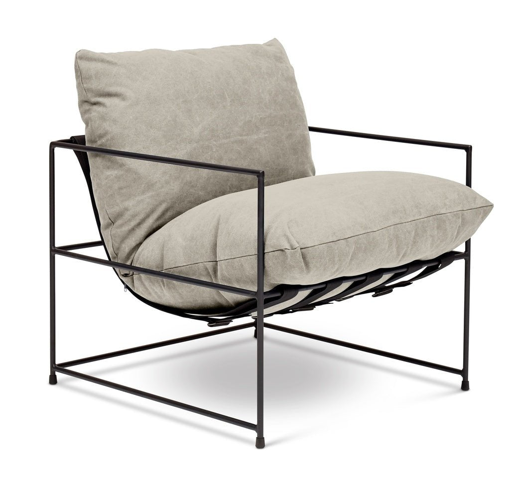 Metro - Trent Accent Chair - Washed Sand Upholstery - Central Designs