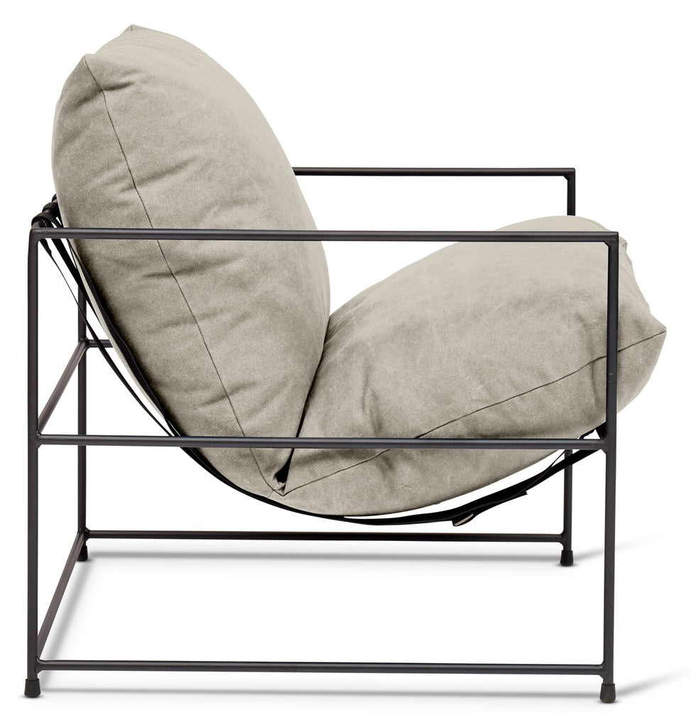 Metro - Trent Accent Chair - Washed Sand Upholstery - Central Designs