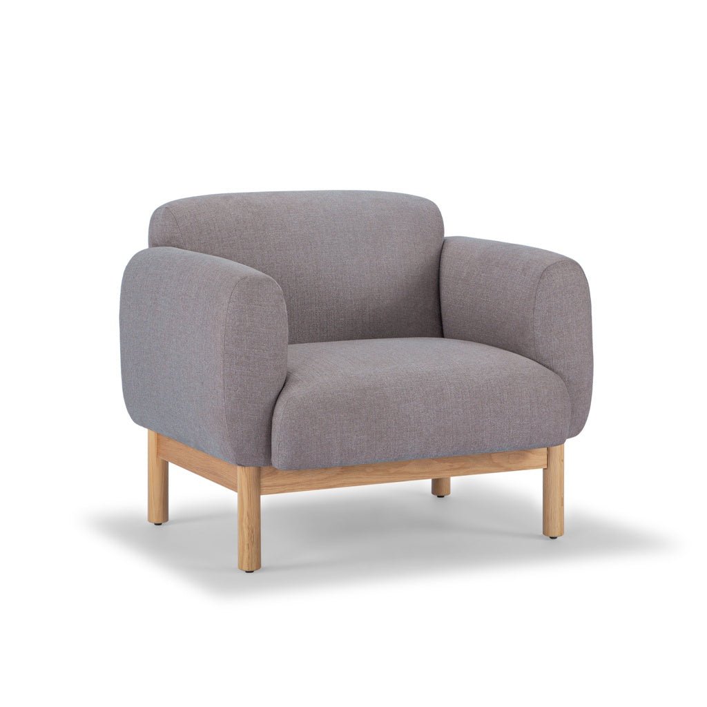 Metro - Tulum Accent Chair - Dark Brown - Central Designs