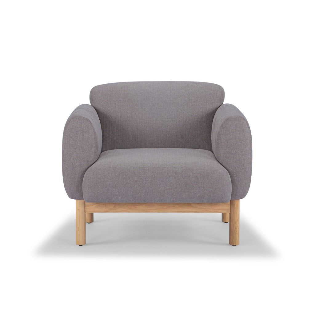 Metro - Tulum Accent Chair - Dark Brown - Central Designs