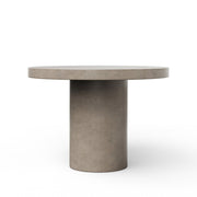 Mixx - Circa - Bar Height Dining Table - 60"Dia. - Dark Grey - Central Designs
