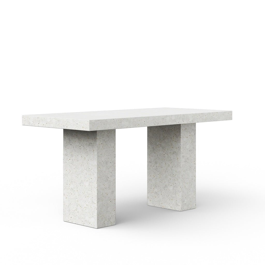 Mixx - Elcor - Bar Height Dining Table - 39.25" x 82.75" - Ivory Terrazzo - Central Designs
