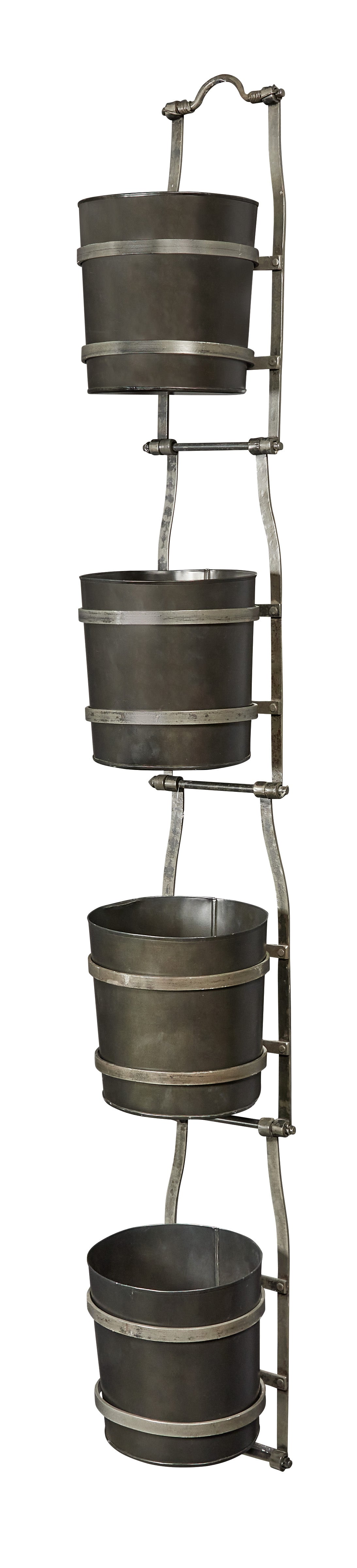 Iron Hanging Wall Buckets