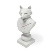 Murray 6L x 5W White Resin Business Fox - Central Designs