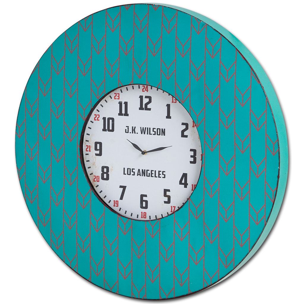Calabash I 33" Oversize Contemporary Wall Clock