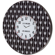 Calabash II 33" Oversize Contemporary Wall Clock