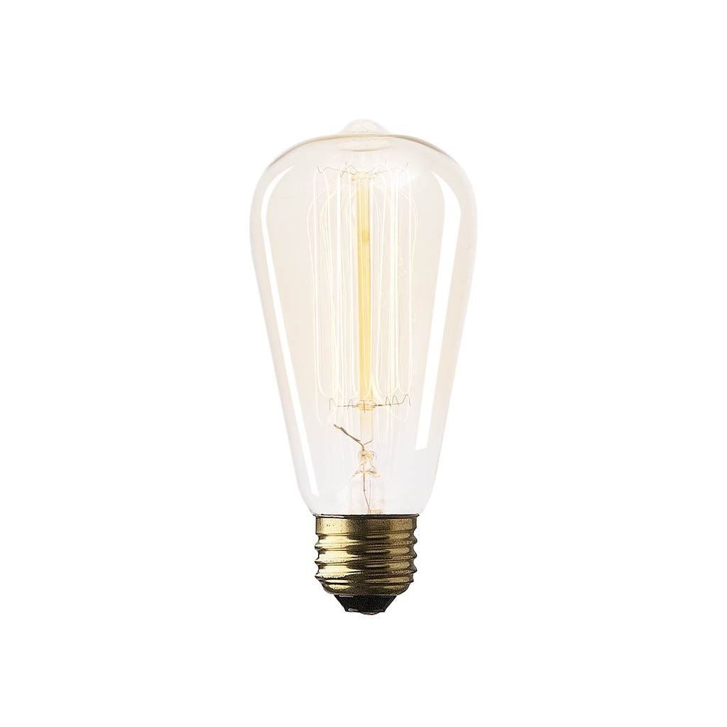 Filament Teardrop E26 40W 5.5"H Bulb - Central Designs