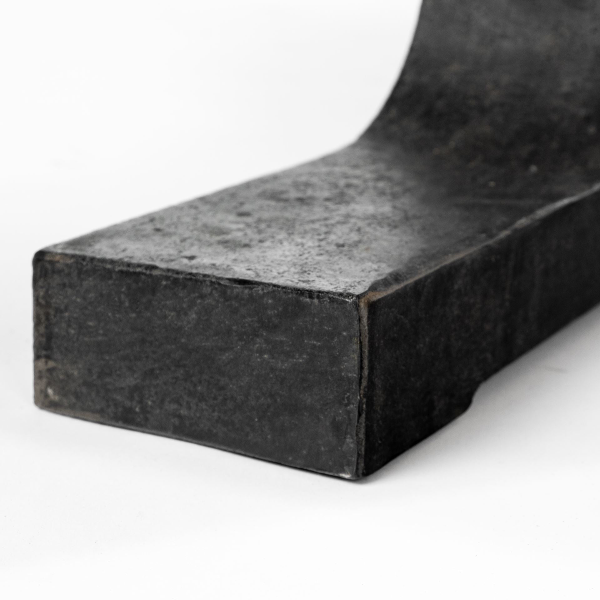 Araxi 95L x 41W x 30H Rectangular Brown Solid Wood Top Black Metal Base Dining Table - Central Designs