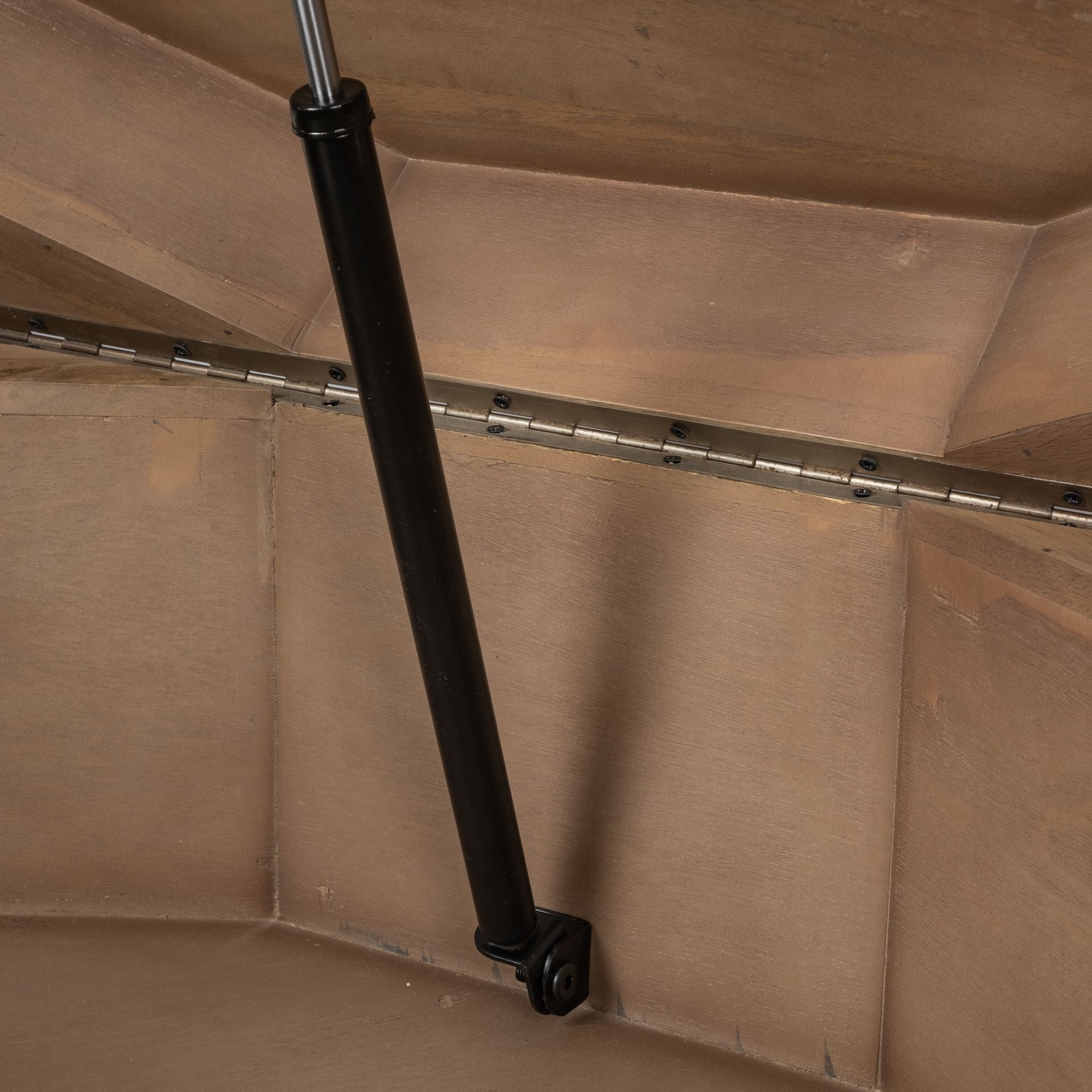 Arreto Hexagonal Hinged Solid Wood Top and Base Coffee Table - Central Designs