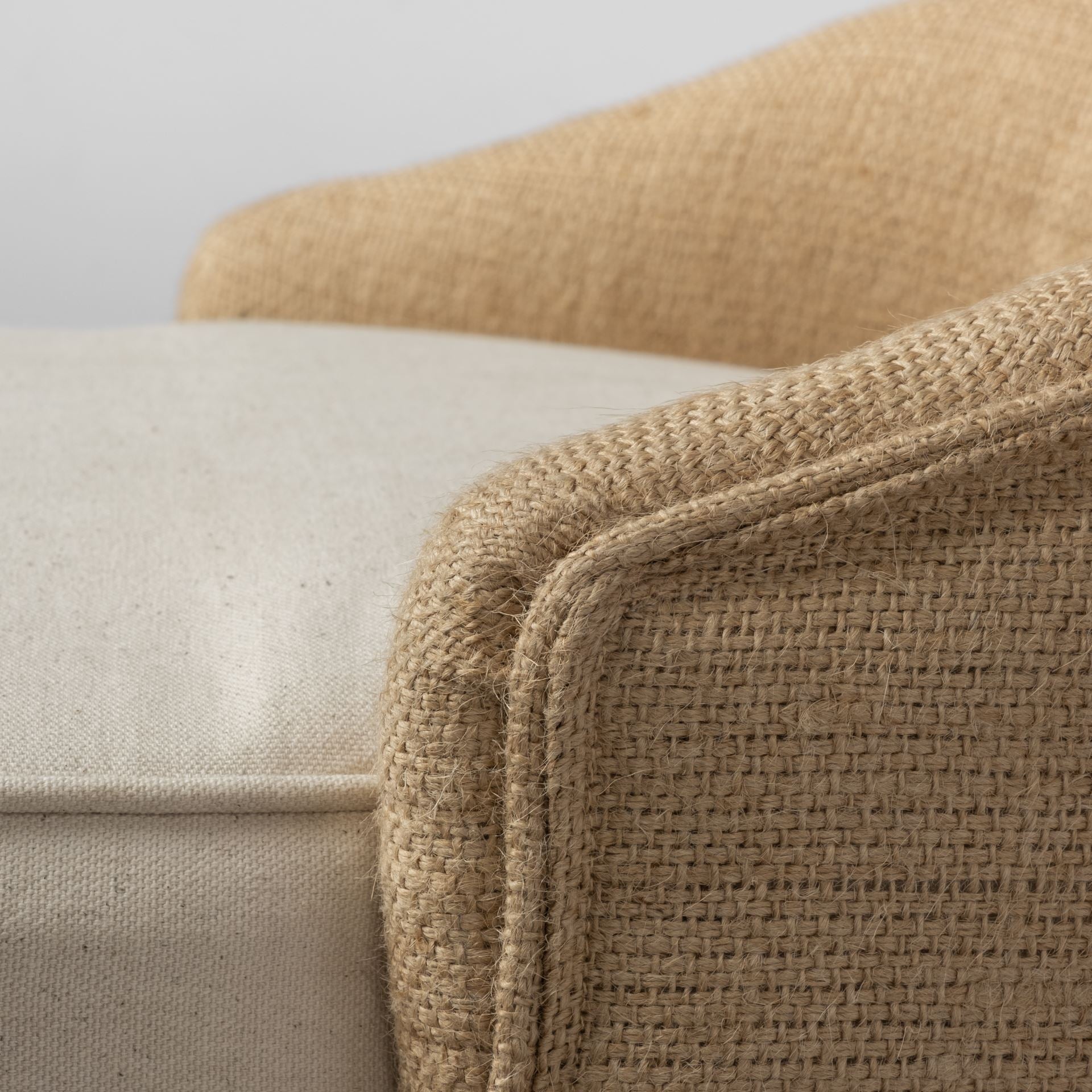 Monmouth 24.25" Seat Height Cream/Beige Fabric Seat Brown Wood Frame Counter Stool - Central Designs