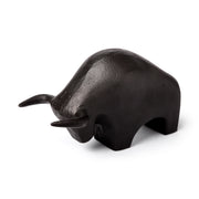 Tauro II 9L x 4W Black Cast Aluminum Raging Bull - Central Designs