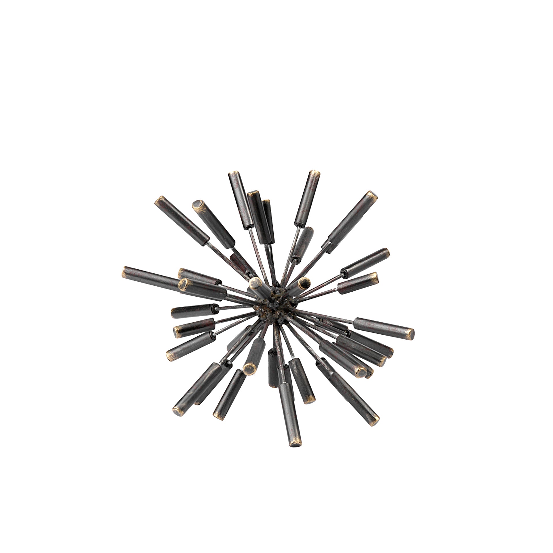Trella I (Small) 9L x 9W Black Metal Decorative Orb