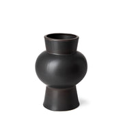 Laforge II Black Ceramic Vase - Central Designs