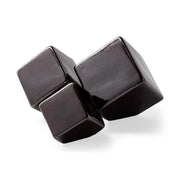 Mayweather (Set of 3) Black Geometric Ceramic Cubes - Central Designs