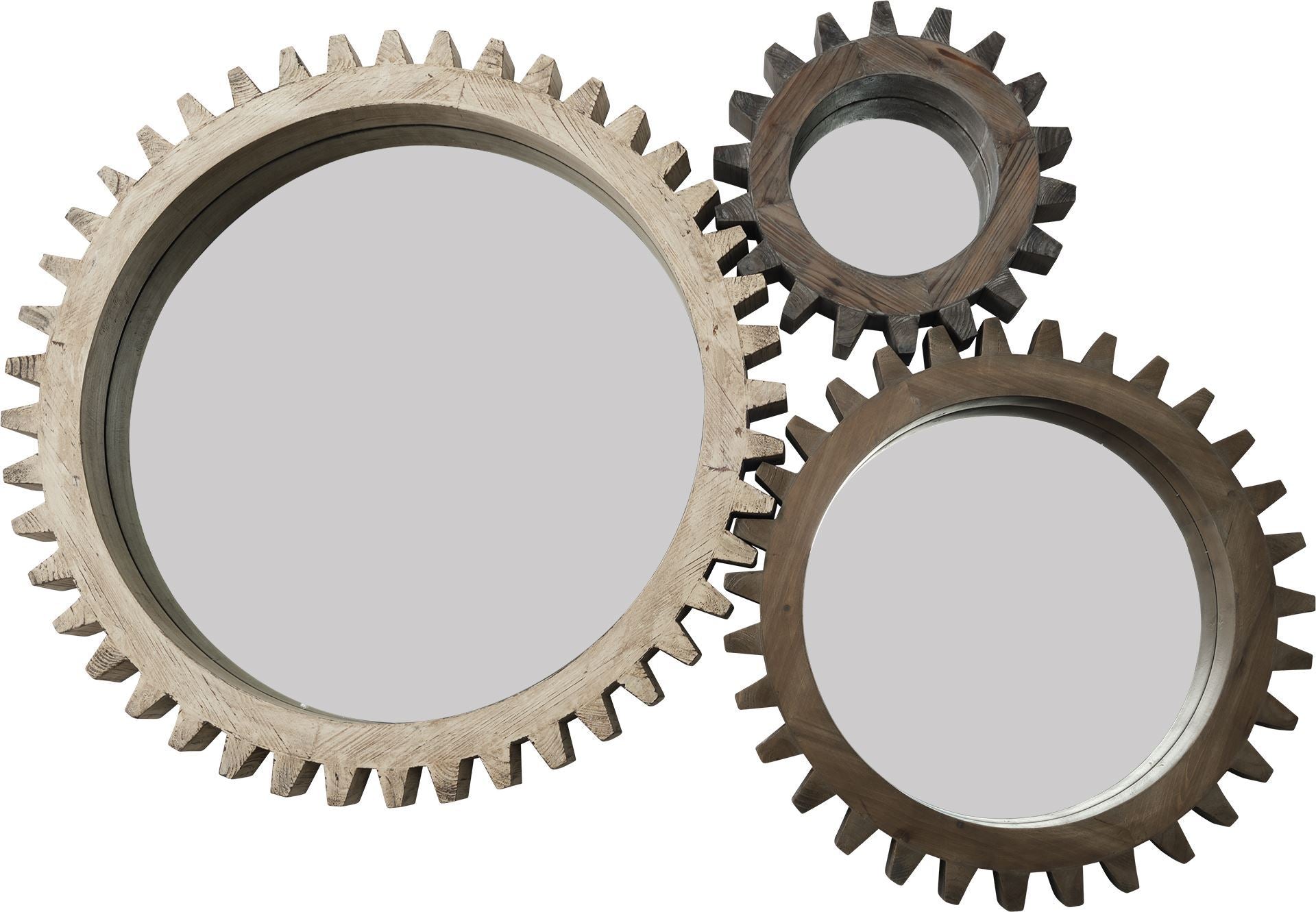 Cog Mirror Collection 1 (Set of 3) - Central Designs