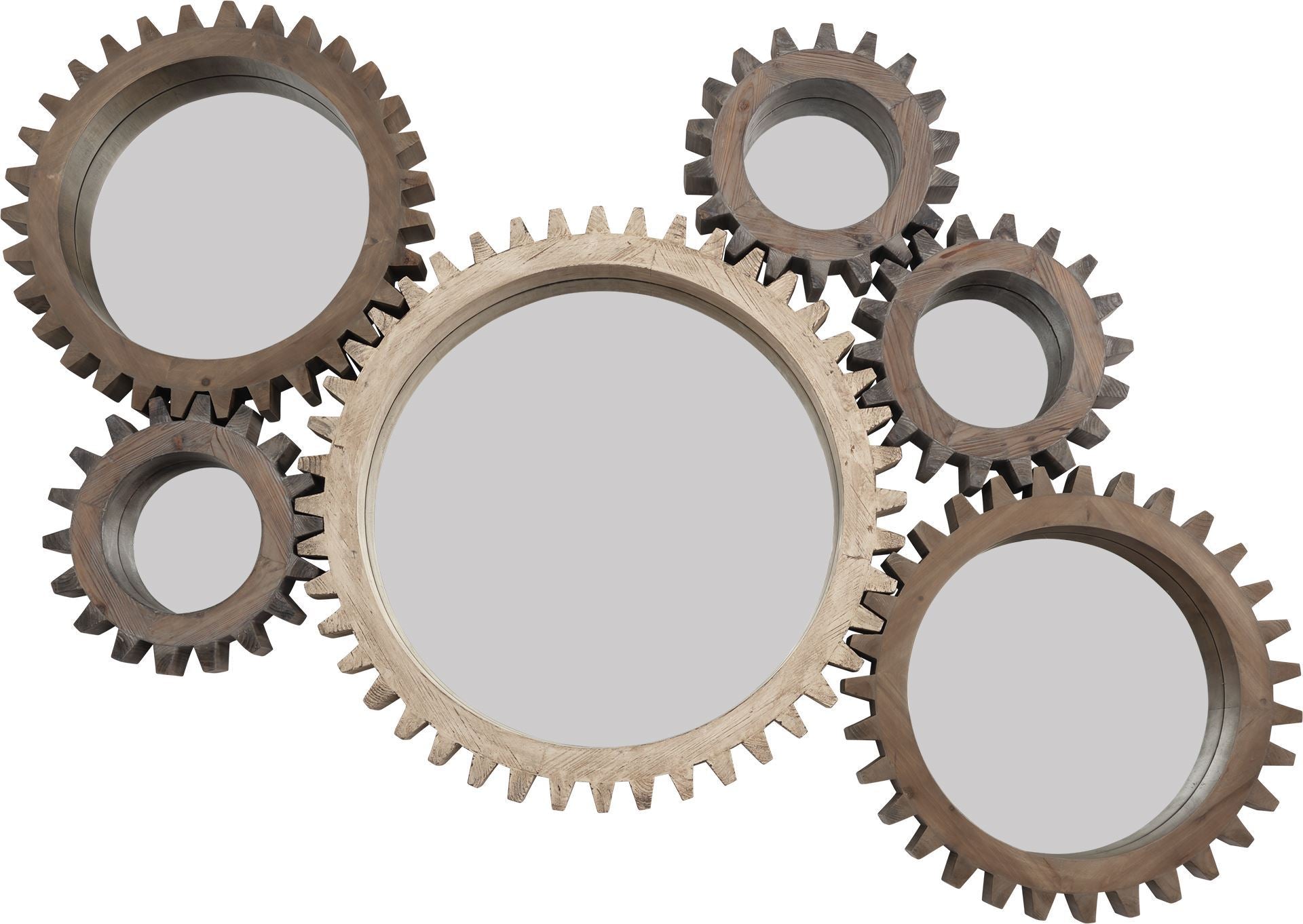 Cog Mirror Collection 5 (Set of 6) - Central Designs