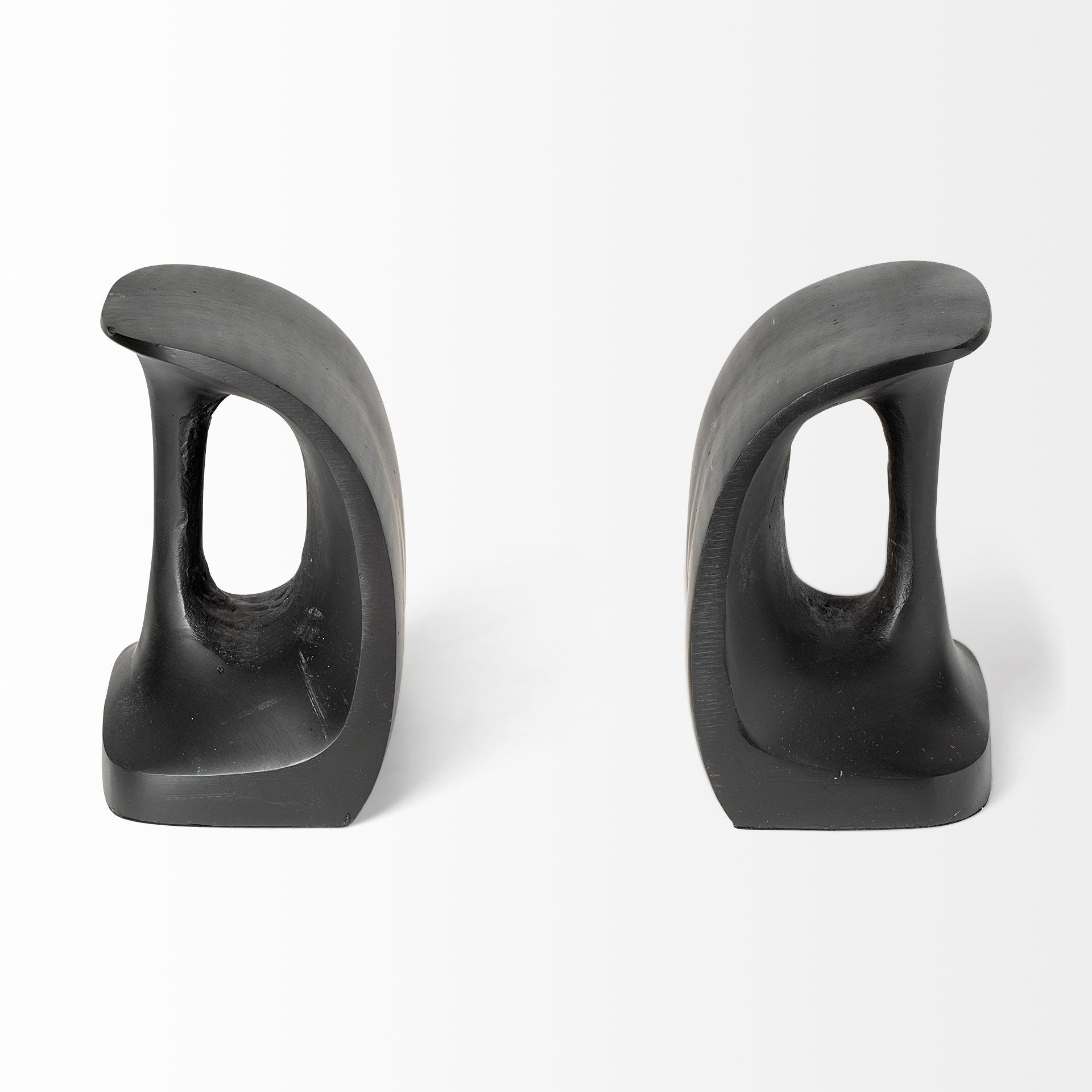 Last Cobbler's (Set of 2) 8L x 6W Black Shoemaker Tool Bookends - Central Designs