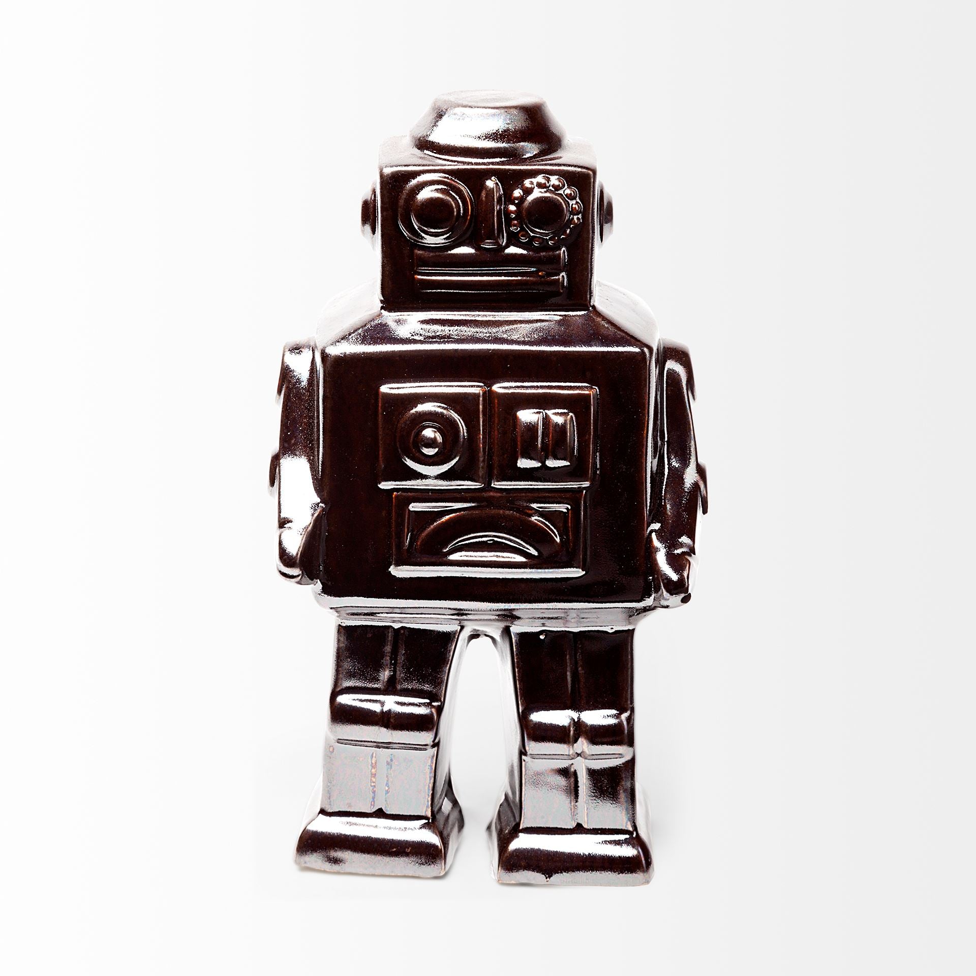 Robby 4L x 3W Bronze Polished Robot - Central Designs