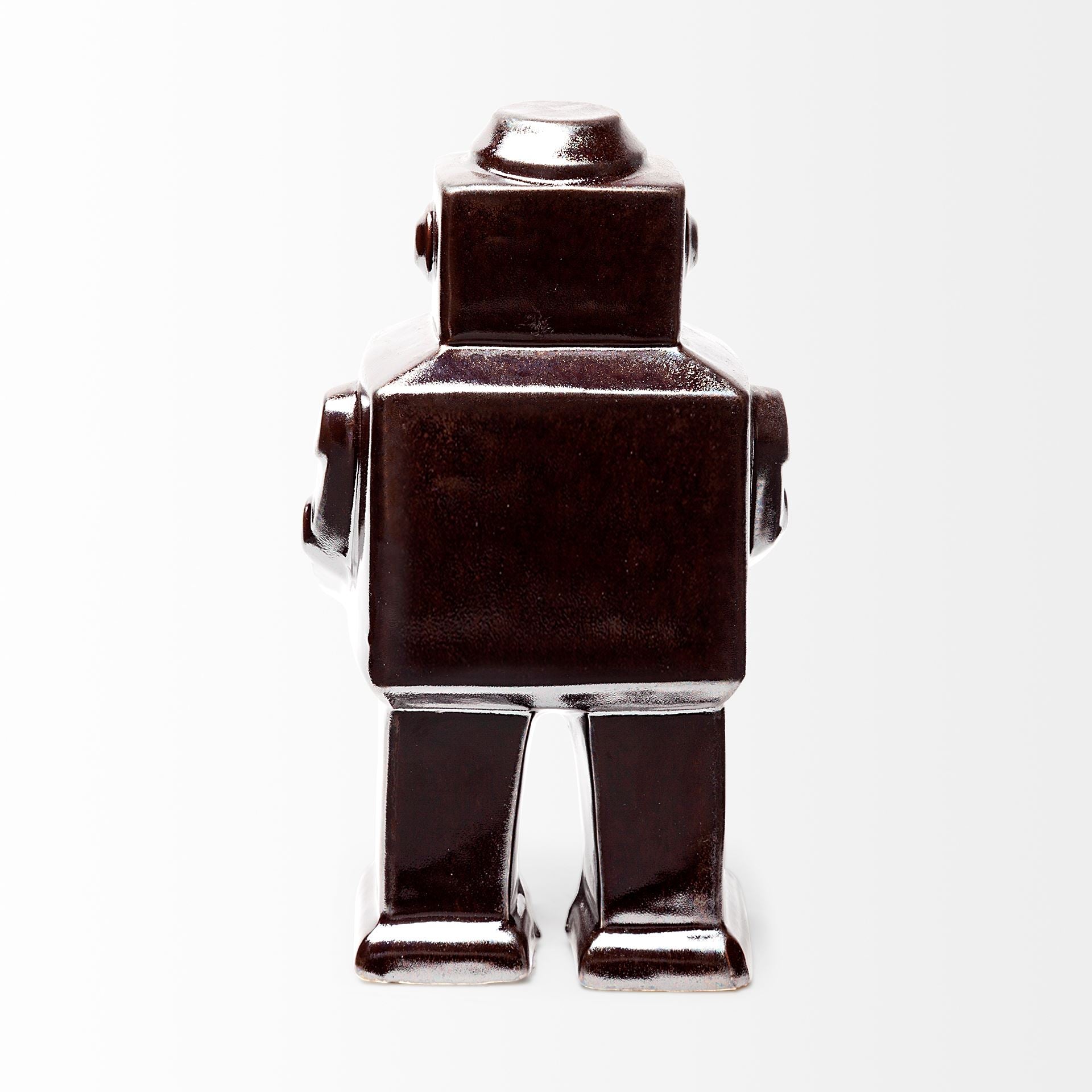 Robby 4L x 3W Bronze Polished Robot - Central Designs