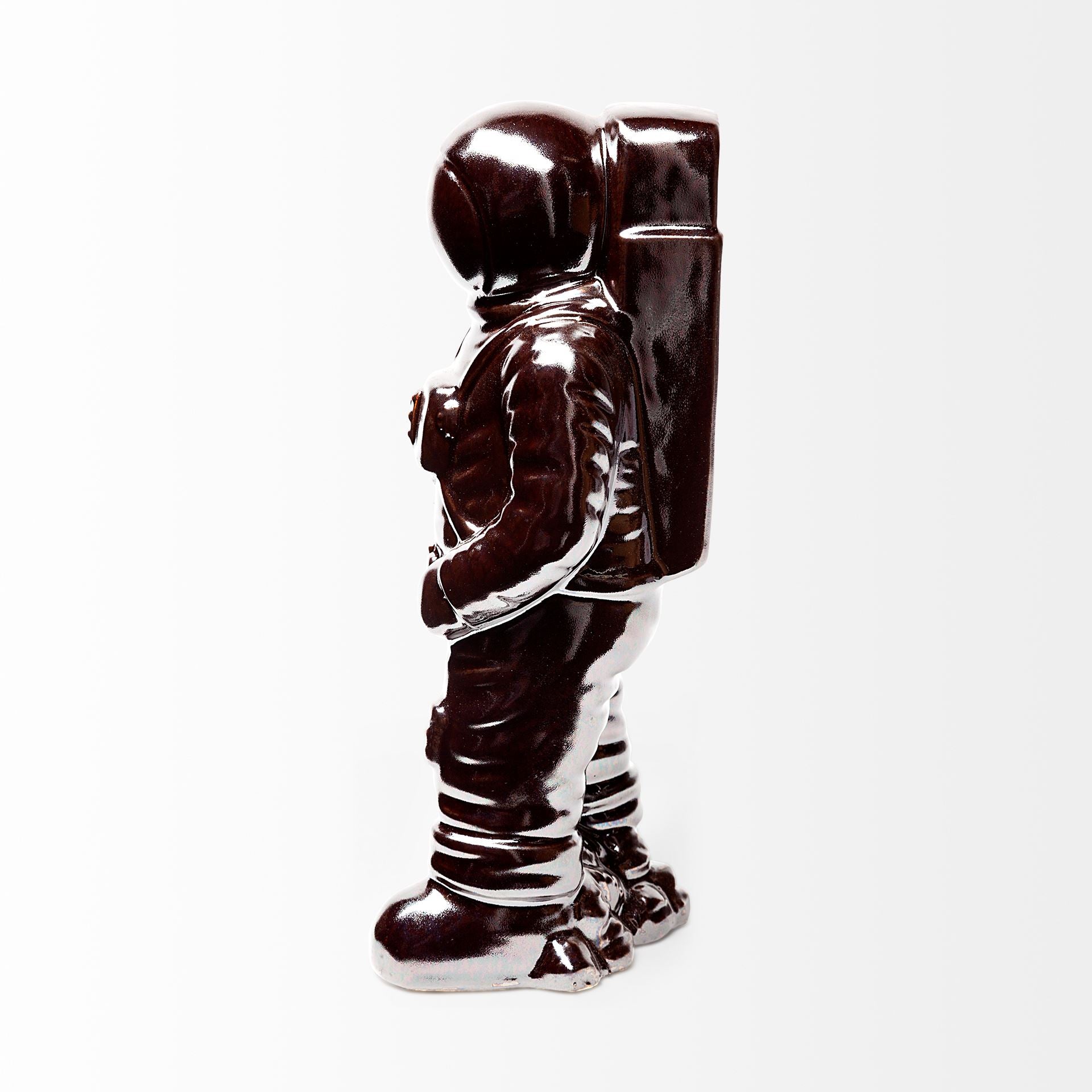 Aldrin 4L x 4W Bronze Electroplated Astronaut