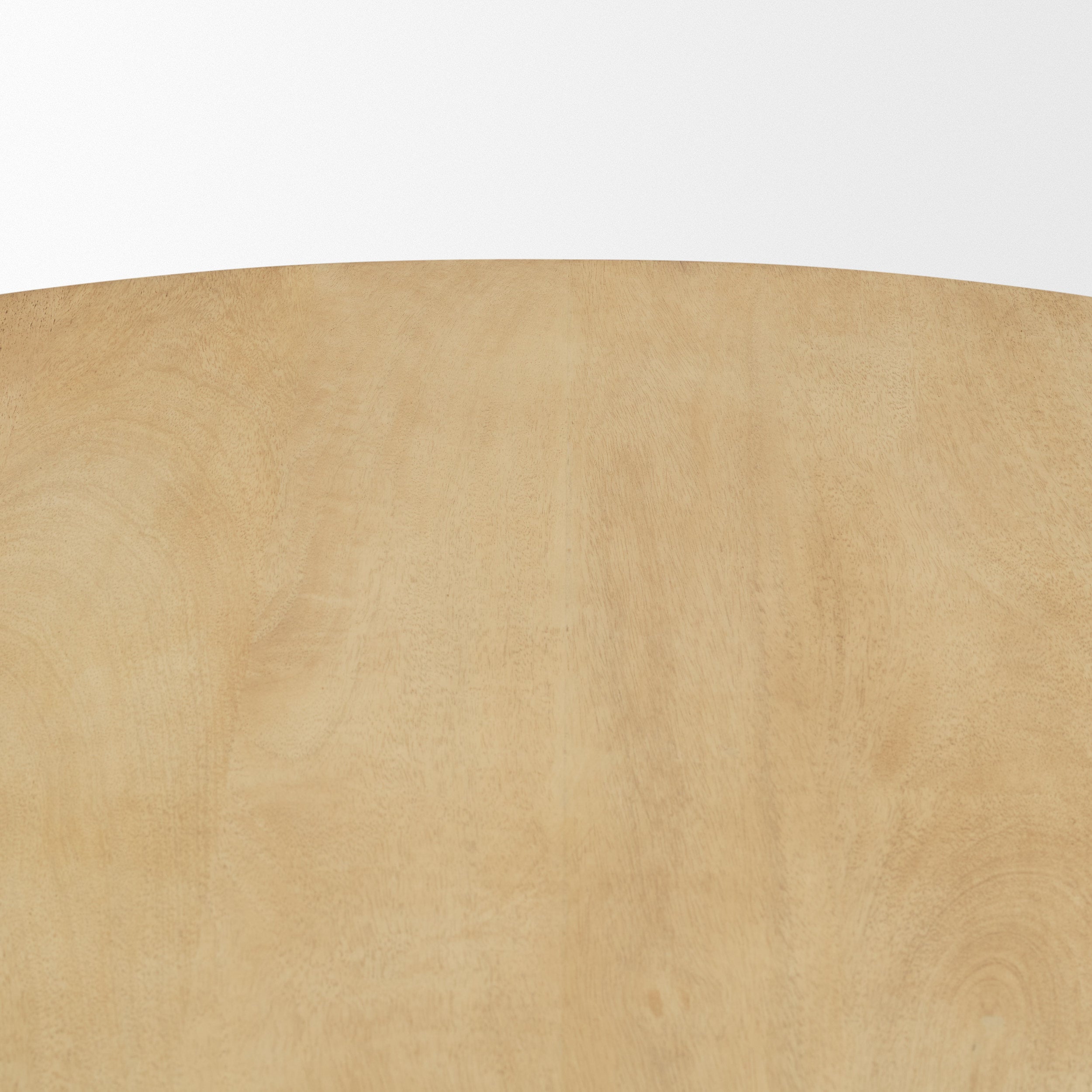 Crossman 60" Round Blonde Solid Wood & Base Dining Table