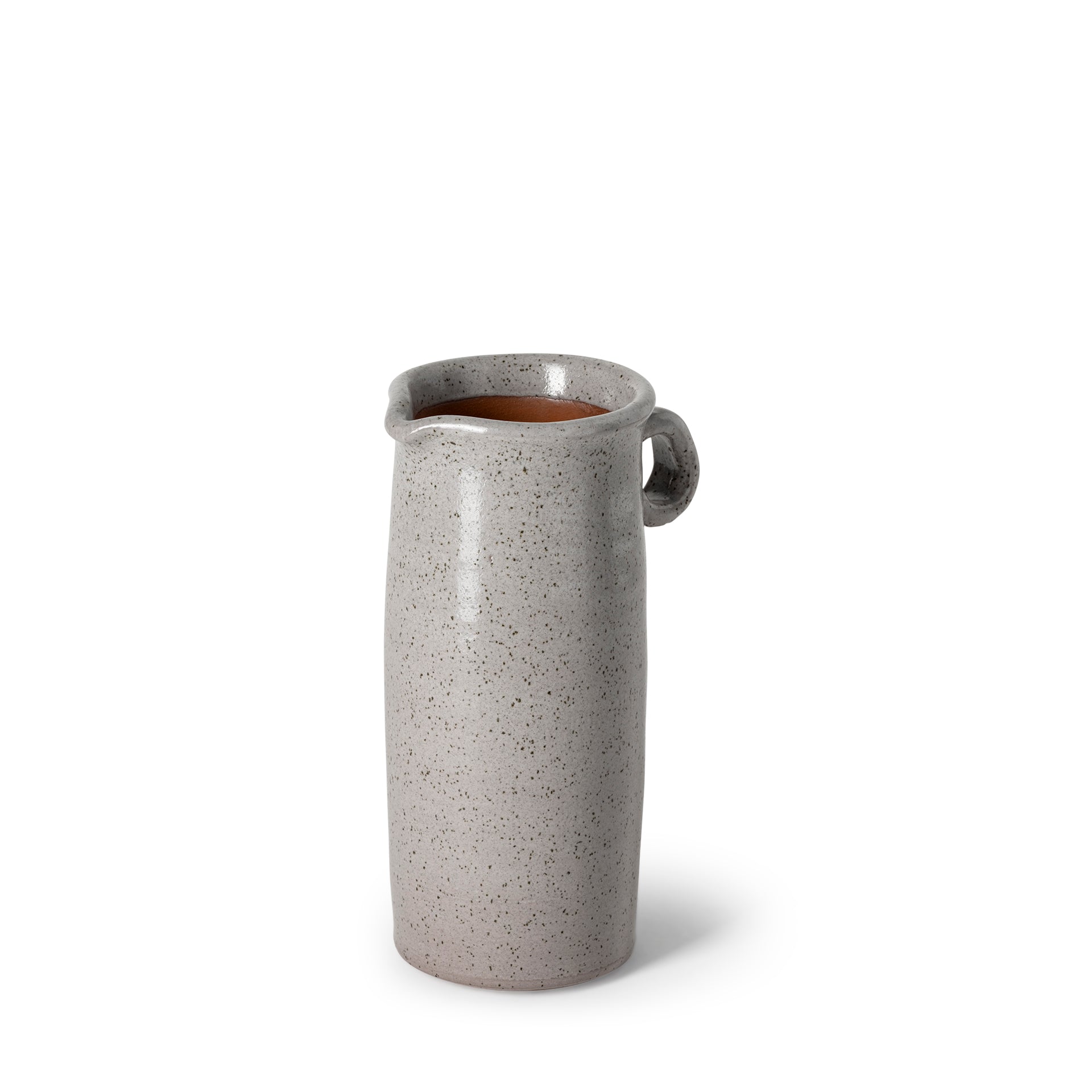 Frieda Small Freckled Gray Ceramic Jug - Central Designs